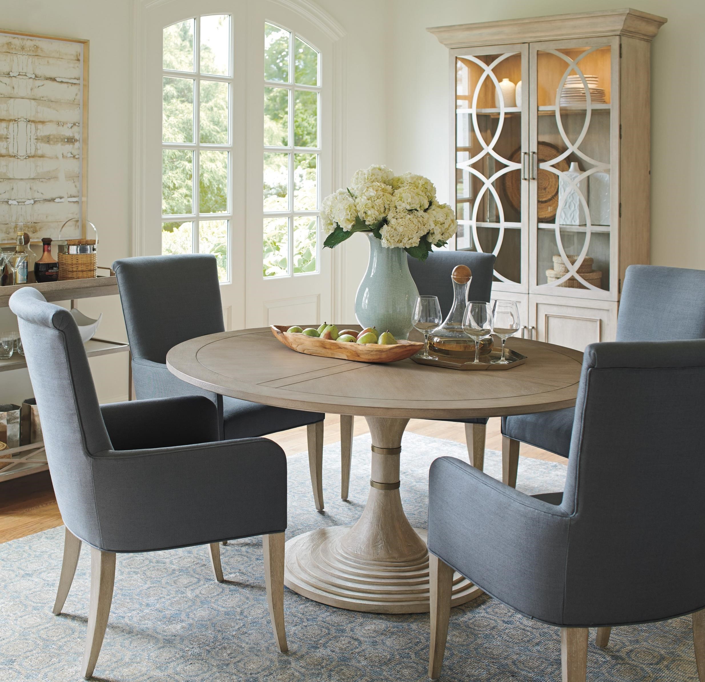 Barclay Butera Malibu 6Piece Dining Set with Kingsport Table and Serra